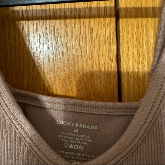 Lucky Brand Women's mauve sports Bra - Picture 3 of 4
